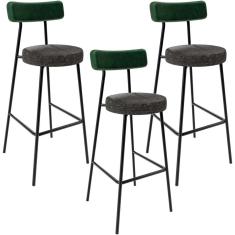 Imagem de Sofá Retrátil e Reclinável 3 lugares 2,50m com Molas Emily Suede Cinza Adonai Estofados