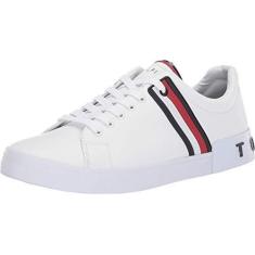 Imagem de Tommy Hilfiger Tênis masculino Ramus, Branco Multi 120, 42