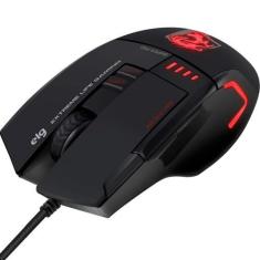 Imagem de Mouse Gamer Elg MGSP Sniper Pro - com Fio - 6400DPI - 8 Botoes - Preto