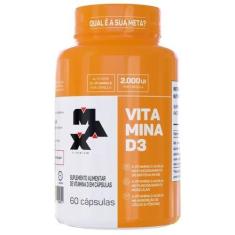 Imagem de Vitamina D3 (60 caps) - Max Titanium
