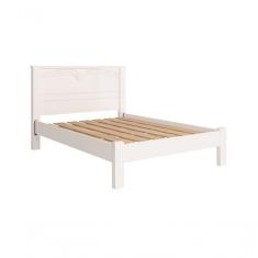 Imagem de Cama Casal Amsterdã Robusta Pés Reforçados Camas Fenix Cor: branco