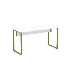 Imagem de Mesa Madeira 1700x700mm M1700/700p25tub Branco/Verde Miró