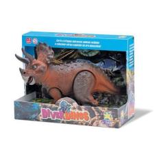 Imagem de Boneco Dinossauro Triceratops Diver Dinos Divertoys