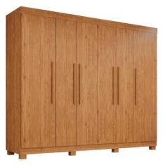 Imagem de Guarda-roupa de Casal 100% Mdf Londres 6 Portas 4 Gavetas - Imop