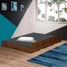 Imagem de Cama Auxiliar De Solteiro Moderna Âmbar Valen Móveis