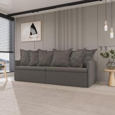 Imagem de Sofá Retrátil e Reclinável 4 Lugares 260cm Dália Cabecasa Madeiramadeira