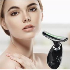 Imagem de Aparelho Massageador Facial Papada Pescoço Elétrico Led Tera - Mge-009