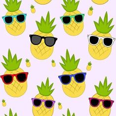 Imagem de Papel de Parede Abacaxi Fun