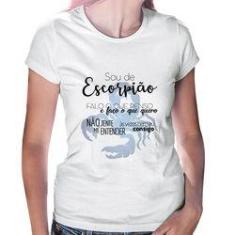 Imagem de Baby Look Sou De Escorpião - Foca Na Moda