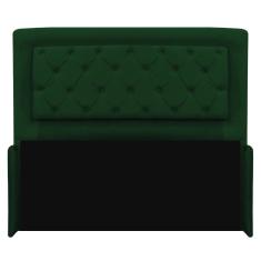 Imagem de Cabeceira Laguna 190 cm King Size Suede Verde - Amarena Móveis