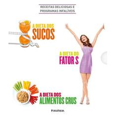 Imagem de Box Dieta. Dieta dos Sucos; Dieta do Fator S; Dieta dos Alimentos Crus - Christine Bailey - 7895377000660