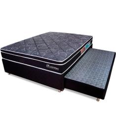 Imagem de Cama Box Casal Colch o Molas Ensacadas Com Pillow Bicama Colc