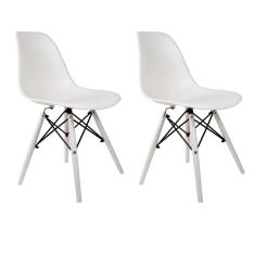 Imagem de Conjunto Com 2 Cadeiras Charles Eames Ii 