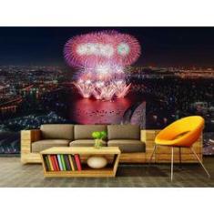 Imagem de Papel de Parede Paisagens Cidade 01 - 1,00 X 1,00