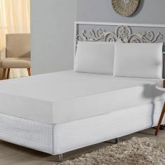 Imagem de Jogo De Lençol Casal Padrão Malha 100% Algodão 3 Peças