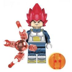 Imagem de Boneco Blocos De Montar Dragon Ball Vegeta - Mega Block Toys