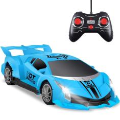 Imagem de Carro de controle remoto Hony 1/18 Scale com luzes LED frias