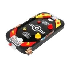 Imagem de Brinquedo Educativo Jogo Hockey E Futebol De Mesa Estilo Pinball (Mesa 5,5 x 22 x 42cm)