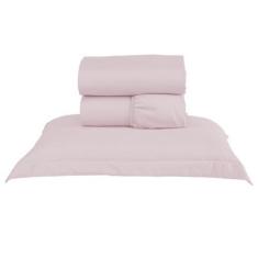 Imagem de Jogo De Lençol Solteiro 3 Peças Percal 300 Fios Charme Com Aba America