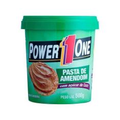 Imagem de Pasta De Amendoim Power 1 One 0 Lactose Açúcar De Coco 500G - Power1on