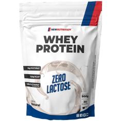 Imagem de Whey Protein Concentrado Zero Lactose Natural 900g NEWNUTRITION-Unissex