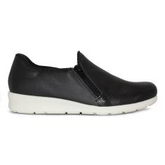 Imagem de Tênis Usaflex Em Couro Slip On Zíper MM1801  feminino