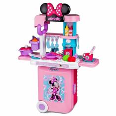 Imagem de Cozinha Infantil e Maleta - 3 em 1 - Disney - Minnie Mouse - Multikids