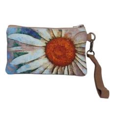 Imagem de COTT N CURLS Daisy – Carteiras de pulso para mulheres, bolsas transversais, bolsa transversal, sacola, bolsa para livros, bolsa para celular, Azul/branco/amarelo