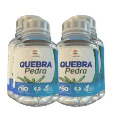 Imagem de Quebra Pedra 60 Cáps 500mg Kit Com 4