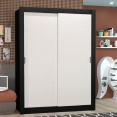 Imagem de Guarda-roupa Solteiro Madesa Denver 2 Portas de Correr P