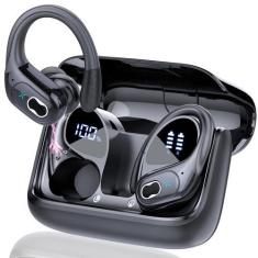 Imagem de Fones de ouvido sem fio Aptkdoe 2024 Bluetooth 5.3 75hrs IPX7 Sport