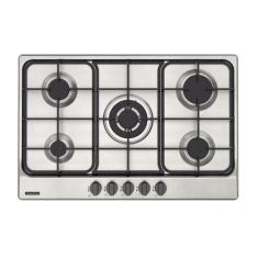 Imagem de Cooktop A Gás Tramontina Penta Ff 5Gx Tri 75 Em Aço Inox E Trempes Em