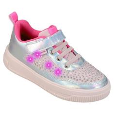 Imagem de Tênis Infantil Pampili XP 21 667.110 Led Brilhoso-Feminino