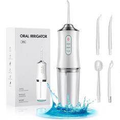 Imagem de Irrigador Oral Bucal 3 Jatos Portátil Recarregável Usb 220ml