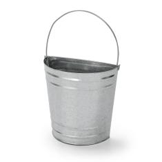 Imagem de Floreira Vaso De Parede Em Metal Galvanizado 19,5 Cm