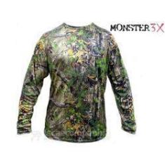 Imagem de Camiseta de Pesca Monster 3x Camo 01