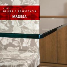 Imagem de Mesa Madesa com Tampo de Vidro 5295A