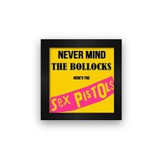 Imagem de Quadro ejo com moldura Sex Pistols Never Mind