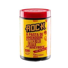 Imagem de Pasta De Amendoim Whey Rock (1Kg) - Sabor Doce De Leite C/ Whey Rock