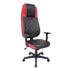 Imagem de Cadeira Gamer Para Home Office Linha Gamer Blenda Vermelho - Design Of