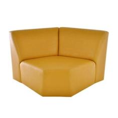 Imagem de Sofá Para Recepção De Escritório Linha Recepção Napoli Amarelo - Desig