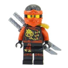 Imagem de Minifigura lego Ninjago Skybound Kai Red Ninja Sky Pirate