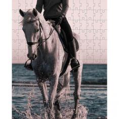 Imagem de Kit 4 Quebra-cabeças Cavalos 48 Peças