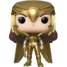 Imagem de  Funko POP! MULHER MARAVILHA 1984 - MULHER MARAVILHA VOANDO COM ARMADURA DOURADA (METALICA) #324