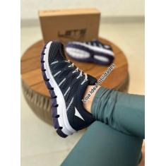 Imagem de Tenis Esportivo Unissex  Academia  Caminhada Let's  - Lets, 35, Marinh