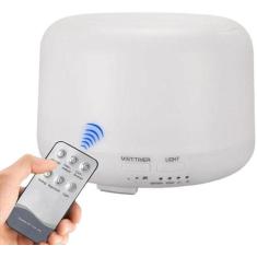 Imagem de Umidificador e Aromatizador Led 300ml Branco - 300ml  - MARKLEK