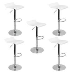 Imagem de Kit 5 Banquetas Toquio Wave Enzo Belo Horizonte Recouro Girat