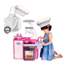 Imagem de Brinquedo Cozinha Infantil Classic Completa Menina Cotiplas