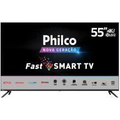 Imagem de Smart TV QLED 55" Philco 4K HDR PTV55G72SBL