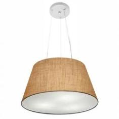 Imagem de Lustre Pendente Cone Md-4001 21/40x30cm Palha Bivolt